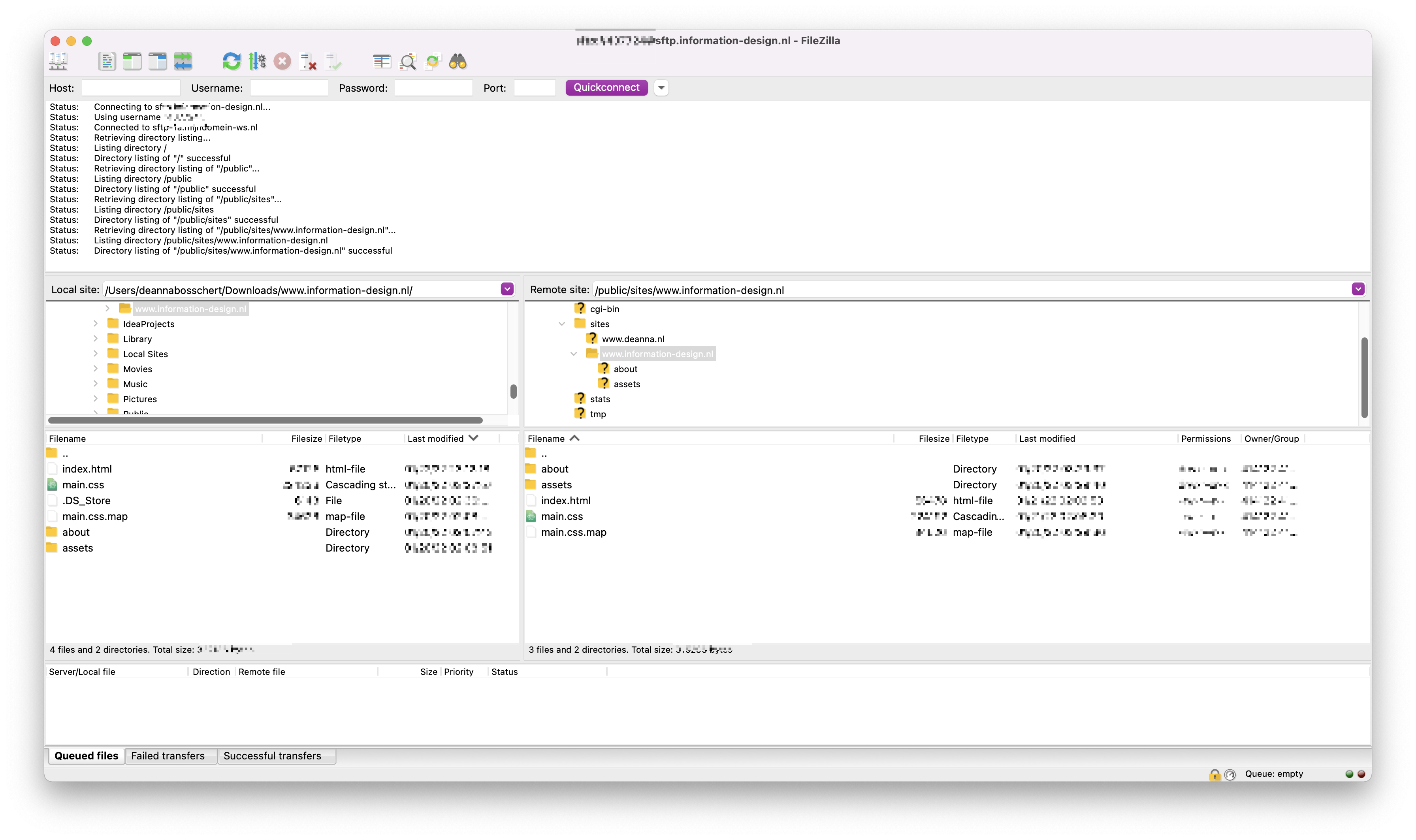filezilla screenshot